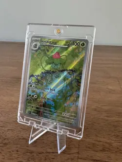 Pokemon Ivysaur Full Art Holo Rare Card Scarlet & Violet 151 167/165 - Image 1