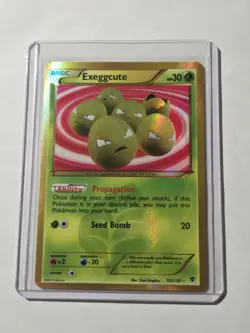 Exeggcute 102/101 Secret Rare Pokemon Card Holo Plasma Blast Black & White NM - Image 4