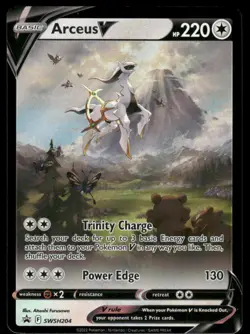 2# Pokemon Cards Arceus V SWSH204 SWSH Black Star Promo - Image 1