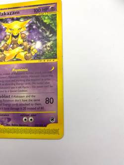 Pokemon Card - Non-Holo Alakazam 33/165 Expedition *MP* e-Card Rare - Image 5