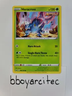 Printing error. Heracross 006/198 Chilling Reign LP/NM top of card pinched - Image 1