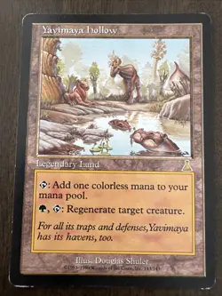 MTG - Yavimaya Hollow - Urza's Destiny - LP - Image 1