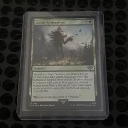 MTG Entish Restoration #0163 The Lord of the Rings FOIL Uncommon NM/M - Image 2