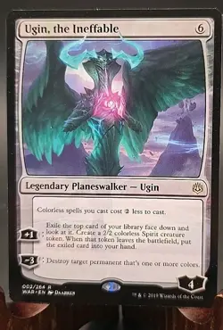 Ugin, The Ineffable War Of The Spark MTG Regular Lightly Played - Image 1