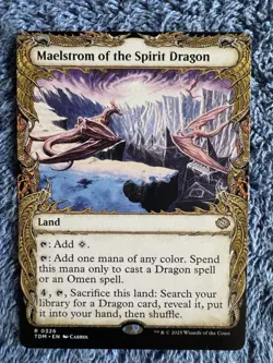 Maelstrom of the Spirit Dragon - (Showcase) - Tarkir: Dragonstorm - NM MTG - Image 1
