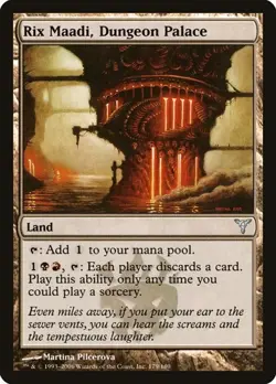 Rix Maadi, Dungeon Palace - Foil Dissension HP MTG - Image 1