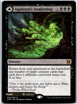 Agadeem's Awakening M Normal Zendikar Rising 90 NM - Image 1
