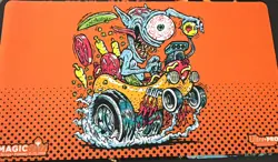 MagicCon Chicago 2025 ✨ EXCLUSIVE ✨ Fblthp Chicago Hot Dog Racer Playmat - Image 1