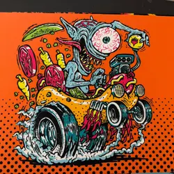 MagicCon Chicago 2025 ✨ EXCLUSIVE ✨ Fblthp Chicago Hot Dog Racer Playmat - Image 2