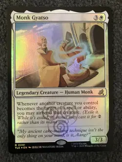 Magic The Gathering MTG - Monk Gyatso Foul - Avatar: The Last Airbender - Image 1