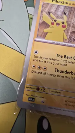 Pikachu At The Museum Jumbo Pokemon Card - Natural History Museum - Image 2