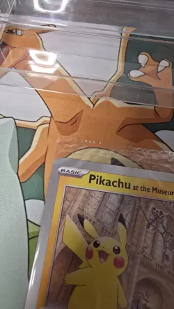 Pikachu At The Museum Jumbo Pokemon Card - Natural History Museum - Image 3