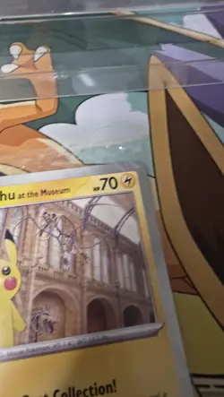 Pikachu At The Museum Jumbo Pokemon Card - Natural History Museum - Image 4
