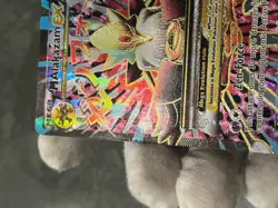 Pokemon TCG M Alakazam EX 118/124 Fates Collide Holo Full Art Mega DMG - Image 5
