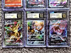 Pokemon Lot CGC Pristine 10 Charizard, Mew, Glaceon, Leafeon, Etc - Image 3