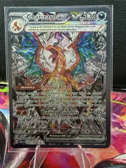 Pokemon TCG: Charizard ex Special Illustration Rare 223/197 NM Obsidian Flames - Image 1