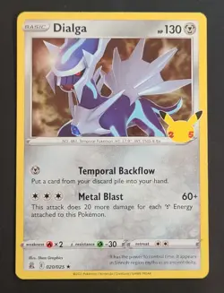 Pokemon DIALGA 020/025 Holo Rare Celebrations - Near Mint 🍒 - Image 4