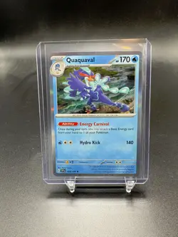 Quaquaval Pokemon TCG Rare Holo 054/198 Scarlet & Violet - Image 1