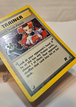 Rocket's Sneak Attack 16/82 Holo Rare Unlimited Team Rocket Pokemon 1273 - Image 5