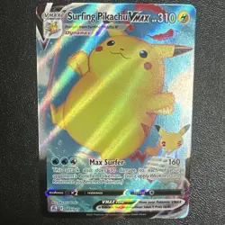 Surfing Pikachu VMAX 009/025 Ultra Rare Celebrations 2021 Pokemon TCG NM - Image 1