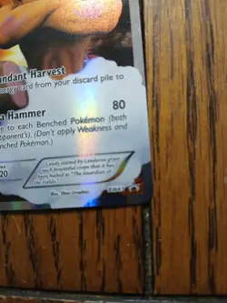 2012 Pokemon Landorus Full Art Black Star Promo BW43 - Image 3