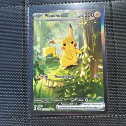 Pokemon TCG Pikachu ex 276/217 SIR Ascended Heroes - NM/M Clean 🧼 - Image 1
