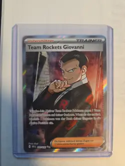 Pokemon TCG Team Rockets Giovanni Trainer Holo NM-MT Kostenloser Versand - Image 1