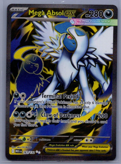 Mega Absol ex 161/132 Full Art Pokemon TCG Mega Evolution - NM - Image 1