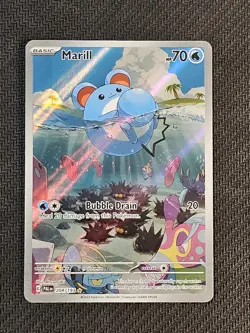 Pokemon TCG PAL Holo Lot Marill Eiscue Ting-Lu EX Sandygast Mr. Mime (5) - Image 1