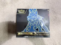 Pokemon Center Mega Evolution Lucario Elite Trainer Box ETB - Sealed - Image 1