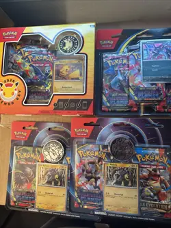 Pokemon Mega Evolution Phantasm Flames Lot Of 7 2026 Pokemon day + Blisters 🔥🔥 - Image 1