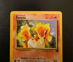 Pokemon Ponyta 64/82 Team Rocket Vintage WOTC Common - Image 3