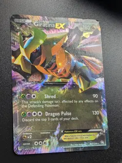 Pokemon TCG Giratina EX 92/124 Dragons Exalted Holo Ultra Rare 2012 HP - Image 4