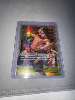 Portgas.D.Ace OP07-119 SEC - One Piece TCG English Near-Mint Foil Secret Rare - Image 1