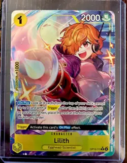 Lilith (Alternate Art) OP13-113 Carrying On His Will Foil. MINT 🔥 - Image 1