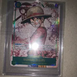 Monkey D Luffy SEC Alt Art OP13-118 Carrying On His Will One Piece - Image 1