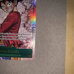 Monkey D Luffy SEC Alt Art OP13-118 Carrying On His Will One Piece - Image 5