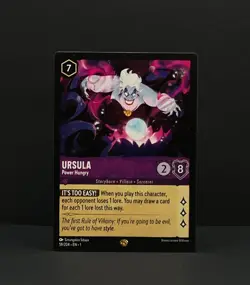 Disney Lorcana TCG The First Chapter Ursula 59/204 Legendary Non-Foil - Image 1