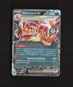 Charizard ex SVP 196 Scarlet & Violet Black Star Promo Holo Pokemon Card NM - Image 1