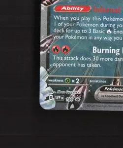 Charizard ex SVP 196 Scarlet & Violet Black Star Promo Holo Pokemon Card NM - Image 5