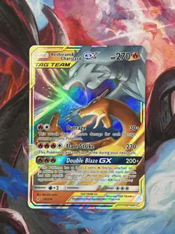 Reshiram & Charizard GX 20/214 SM - Unbroken Bonds Ultra Rare Pokemon Card - Image 1