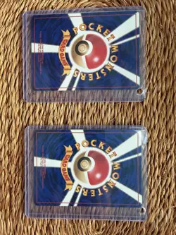 Vintage Japanese Pokemon Holo Cards – Gengar & Zapdos Fossil Set – Near Mint - Image 2