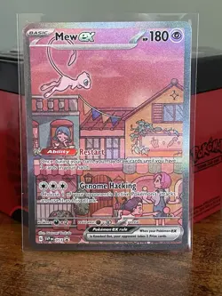 Pokemon Mew EX Black Star Promo TCG Card SVP053 151 - Image 1