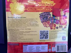 Pokemon Elite Trainer Box Sword & Shield Vivid Voltage Pikachu Chase Card - Image 2