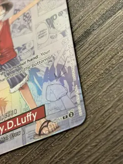 One Piece Monkey D. Luffy College Basketball US Voyage Promo Card CHECK PHOTOS - Image 2