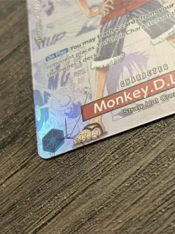 One Piece Monkey D. Luffy College Basketball US Voyage Promo Card CHECK PHOTOS - Image 3