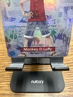 One Piece College Basketball US Voyage Promo Card – Monkey D. Luffy (SEALED) - Image 3