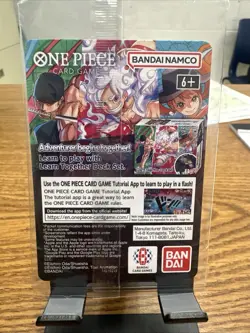 One Piece College Basketball US Voyage Promo Card – Monkey D. Luffy (SEALED) - Image 4