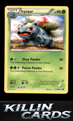 Ivysaur 2/108 Pokemon Uncommon Dark Explorers Card NM - Image 1