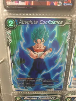 Absolute Confidence BT10-059 C 1x Foil Dragon Ball Super Card Game - Image 1